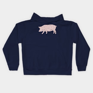 How to Find Bacon on a Pig Kids Hoodie